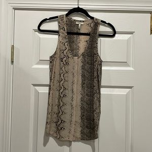 Joie silk tank top size small